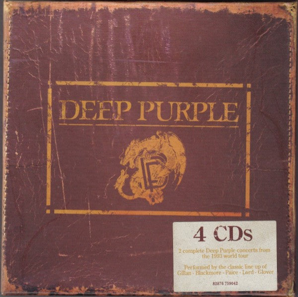Deep Purple - Live In Europe, 1993 (4xCD, Album, Dou + Box, Har) - USED