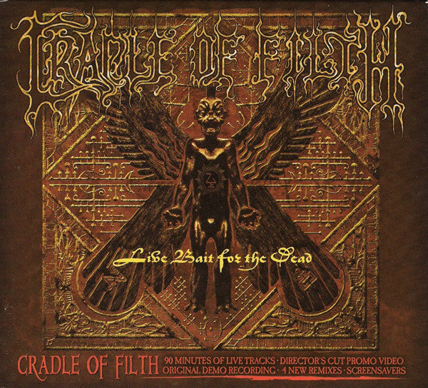 Cradle Of Filth - Live Bait For The Dead (CD + CD, Enh + Album, RE, Sli) - USED