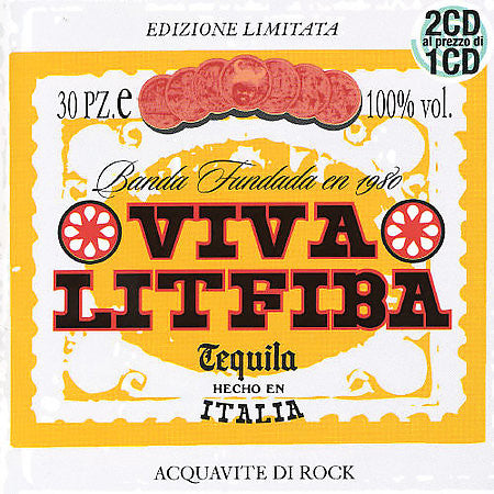Litfiba - Viva Litfiba (2xCD, Comp, Ltd) - USED