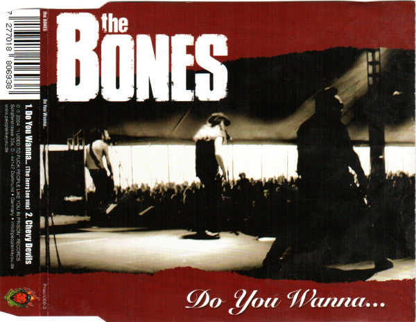 The Bones - Do You Wanna... (CD, Single) - NEW