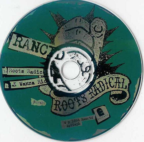 Rancid - Roots Radical (CD, Single, Promo) - USED
