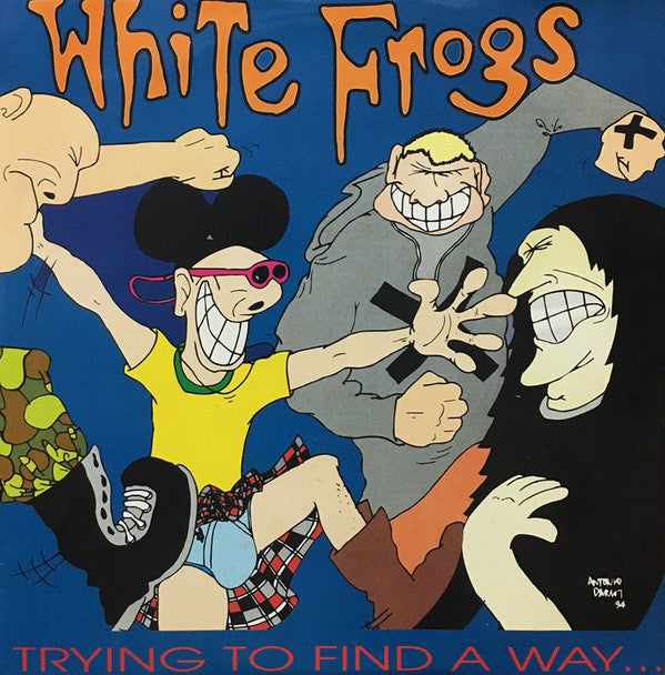 White Frogs - Trying To Find A Way... (7", EP) - USED