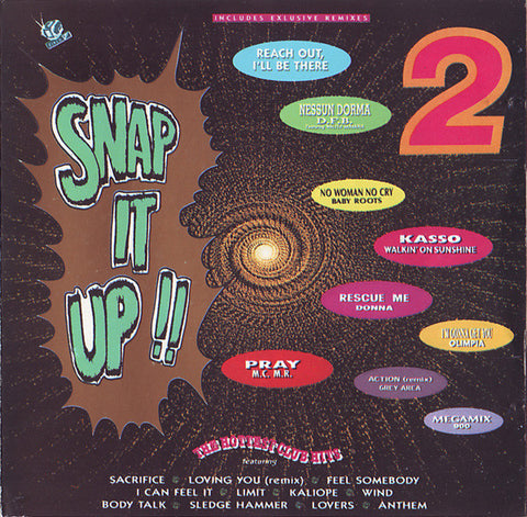 Various - Snap It Up!! Vol.2 (CD, Comp, Mixed) - USED