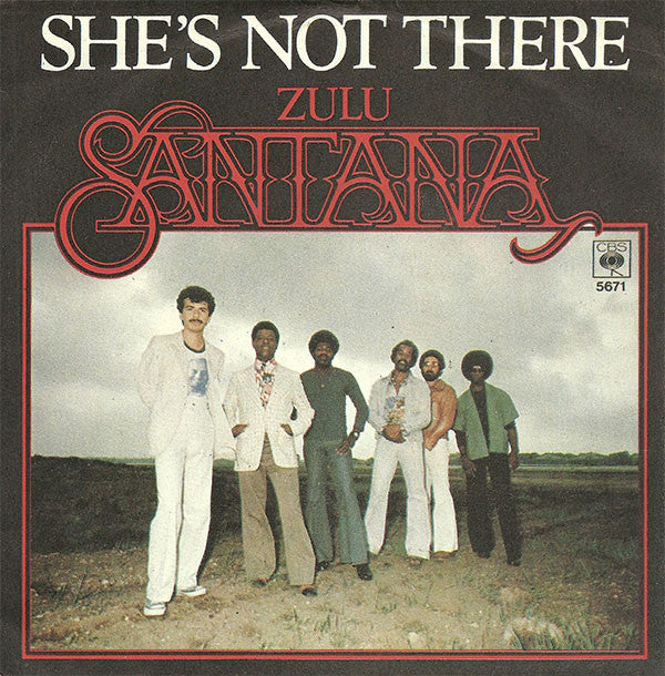 Santana - She's Not There (7", Single) - USED