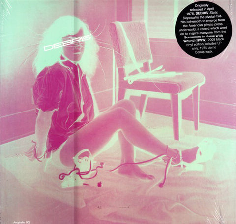 DEBRIS' - Static Disposal (LP, Album, RE) - USED