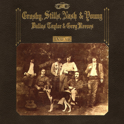 Crosby, Stills, Nash & Young - Déjà Vu (LP, Album, RE, Gat) - USED