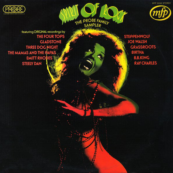 Various - Spirit Of Rock (The Probe Family Sampler) (LP, Comp) - USED