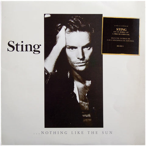 Sting - ...Nothing Like The Sun (2xLP, Album) - USED