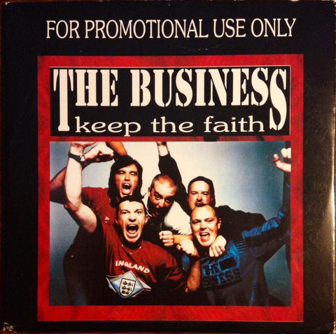The Business - Keep The Faith (CD, Album, Promo) - USED