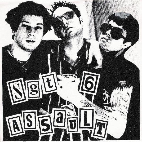 Sgt. 6 Assault - Save It For Another Day (7", EP, Ltd, Blu) - USED