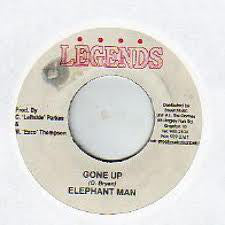 Elephant Man - Gone Up (7") - USED