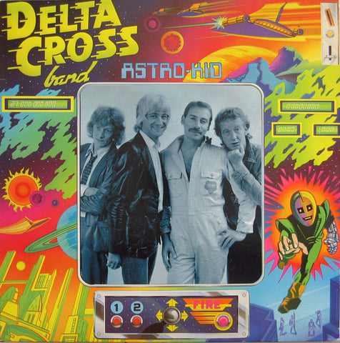 Delta Cross Band* - Astro-Kid (LP, Album) - USED