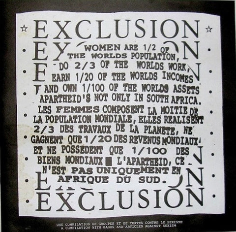 Various - Exclusion (LP, Comp) - USED