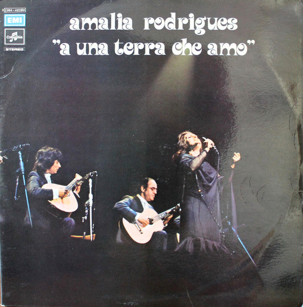 Amalia Rodrigues* - A Una Terra Che Amo (LP, Gat) - USED