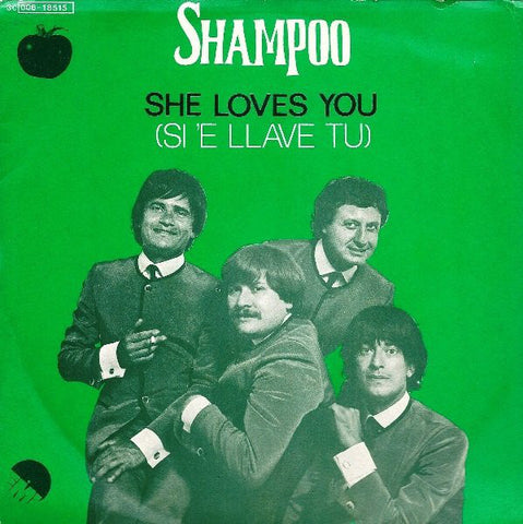Shampoo (7) - She Loves You (Si 'E Llave Tu) (7", Single) - USED