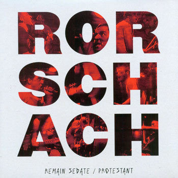 Rorschach (2) - Remain Sedate /  Protestant (LP, RE, RM, 180 + LP, RE, RM, 180 + Comp, Num) - NEW