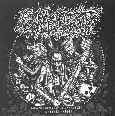 Sakatat / Cut Your Throat - Sesimizden Başka Kaybedecek Neyimiz Kaldı? / Disease Monger (7") - USED