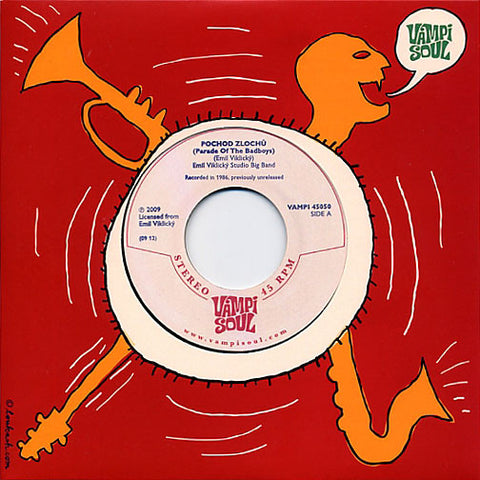 Emil Viklický Studio Big Band - Pochod Zlochů / Hromovka (7", EP, Ltd) - USED
