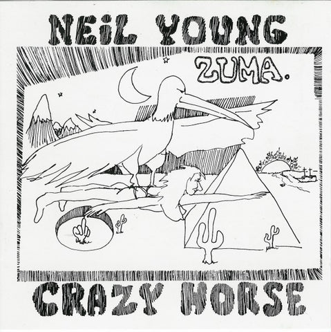 Neil Young With Crazy Horse* - Zuma (LP, Album, Gat) - USED