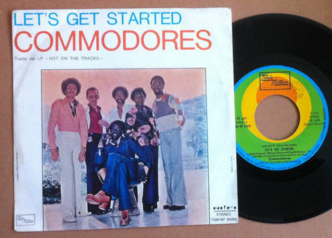 Commodores - Let's Get Started / Thumpin' Music (7") - USED