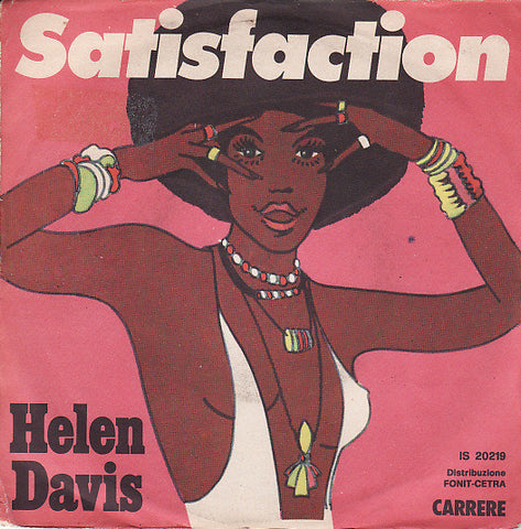 Helen Davis (2) - Satisfaction / Yesterday A King (7") - USED