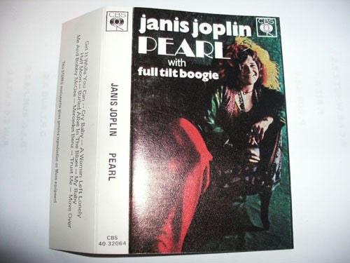 Janis Joplin With Full Tilt Boogie* - Pearl (Cass, Album, RE) - USED