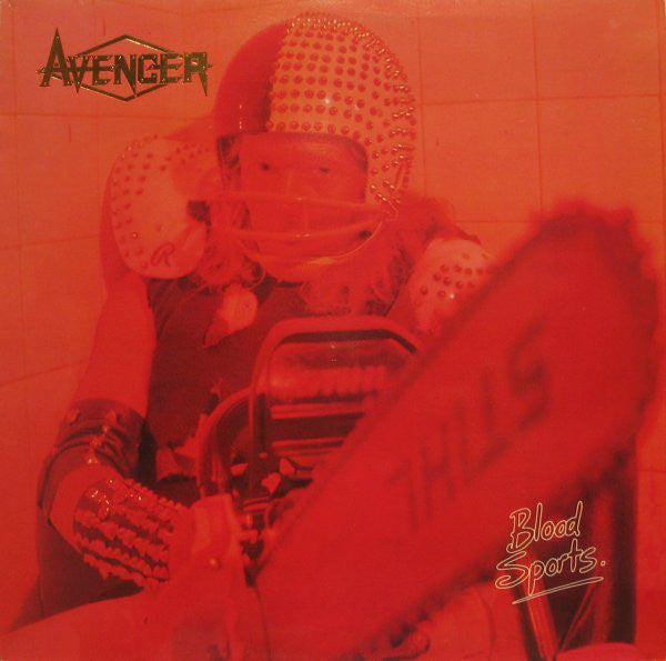 Avenger (2) - Blood Sports. (LP, Album) - USED