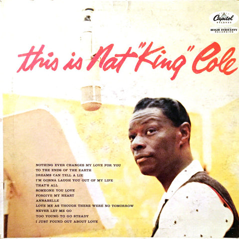 Nat King Cole - This Is Nat "King" Cole (LP, Album, Mono) - USED