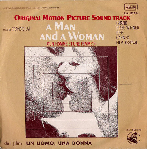 Francis Lai - A Man And A Woman ("Un Homme Et Une Femme") (7", Single) - USED