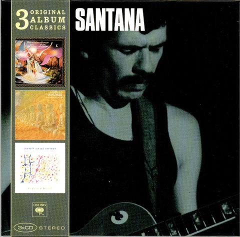 Santana* - 3 Original Album Classics (3xCD, Album + Box, Comp) - USED
