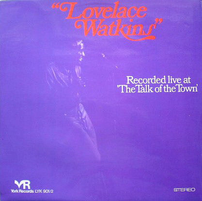Lovelace Watkins - Recorded Live At The Talk Of The Town (2xLP, Album) - USED