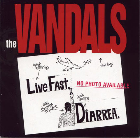 The Vandals - Live Fast, Diarrea. (CD, Album) - USED