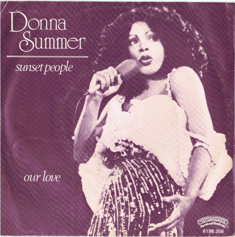 Donna Summer - Sunset People (7", Single) - USED