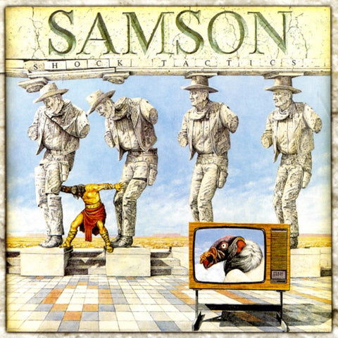 Samson (3) - Shock Tactics (CD, Album, RM) - USED
