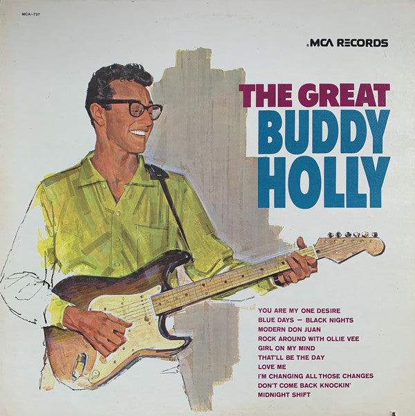 Buddy Holly - The Great Buddy Holly (LP, Album, RE, Rai) - USED