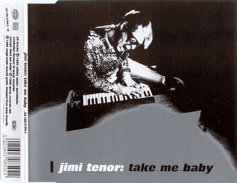 Jimi Tenor - Take Me Baby (CD, Single) - USED
