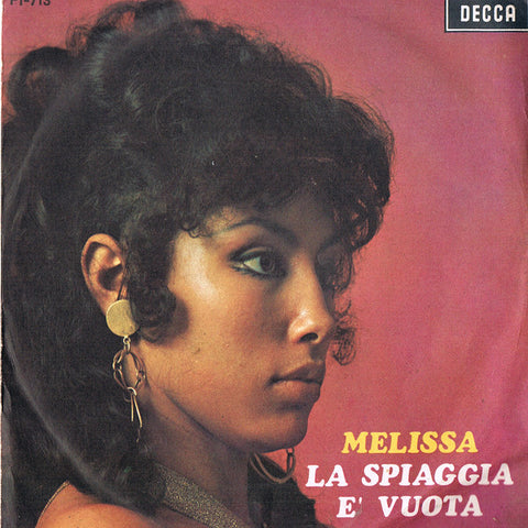Melissa (33) - La Spiaggia È Vuota (7") - USED