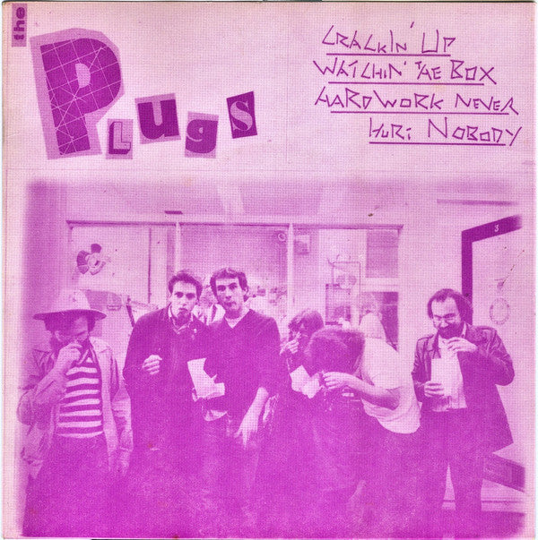 The Plugs (3) - Crackin' Up (7", EP) - USED