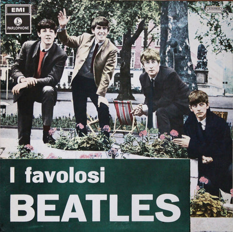 The Beatles - I Favolosi Beatles (LP, Album, RE, Blu) - USED