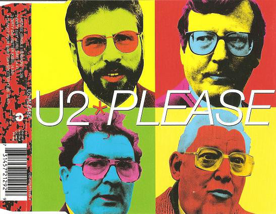 U2 - Please (CD, Maxi, CD1) - USED