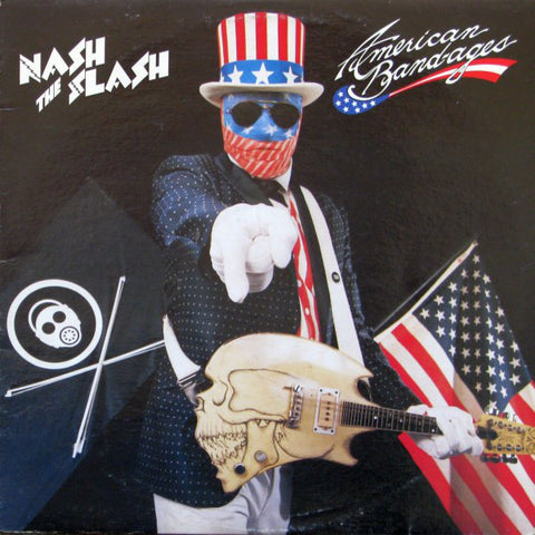 Nash The Slash - American Band-ages (LP, Album) - USED