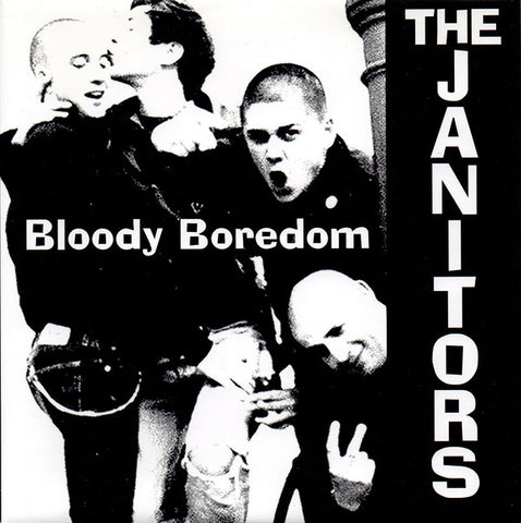 The Janitors - Bloody Boredom (7", EP) - USED