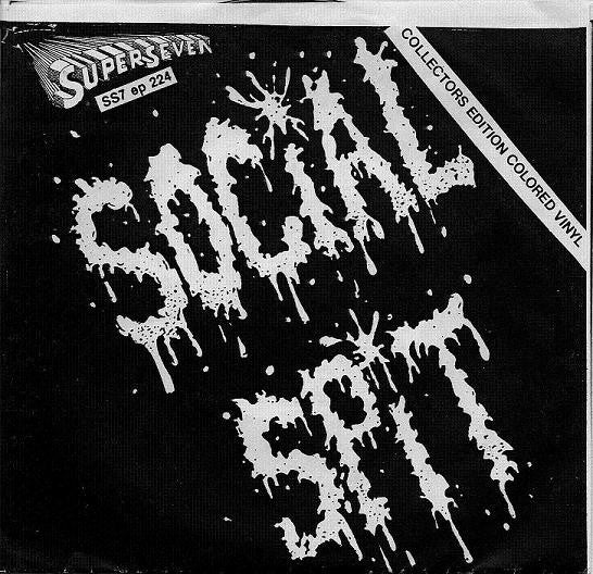 Social Spit - Live Spit (7", EP, Ltd) - USED