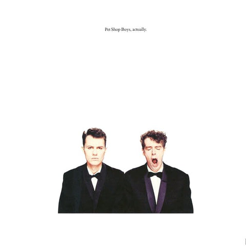 Pet Shop Boys - Actually (LP, Album) - USED