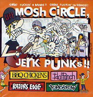 Various - Mosh Circle, Jerk Punks !! (12", EP, Comp) - USED