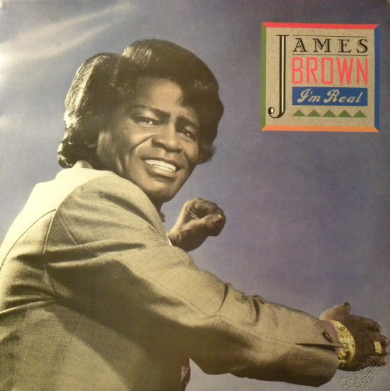 James Brown With Full Force - I'm Real (LP, Album) - USED