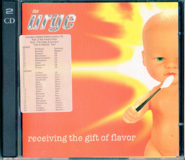 The Urge - Receiving The Gift Of Flavor (CD, Album + CD, Comp, Ltd) - USED