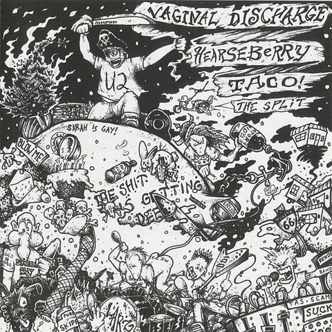 Vaginal Discharge / Hearseberry Taco - Split CD (CD) - USED