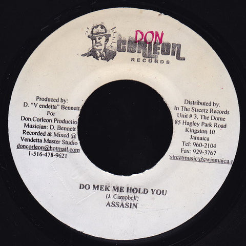 Assassin - Do Mek Me Hold You (7") - USED
