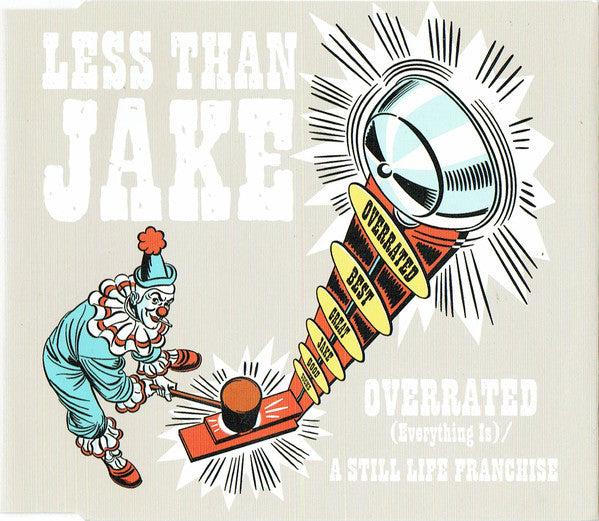 Less Than Jake - Overrated (Everything Is) / A Still Life Franchise (CD, Single, Promo) - USED